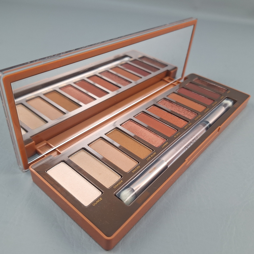 Urban Decay Naked HEAT Eyeshadow Palette NO BOX 12 Warm Brown Shades